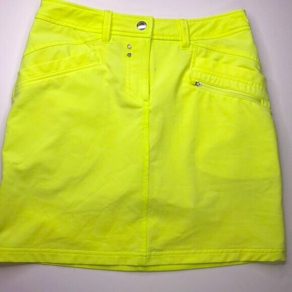 N'Vo by Lanctot Women's 2 Athletic Skort, Yellow, Activewear - Picture 1 of 7